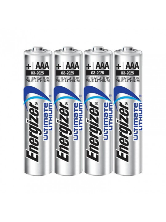 ENERGIZER - ULTIMATE LITIO AAA L92 LR03 1,5V *4