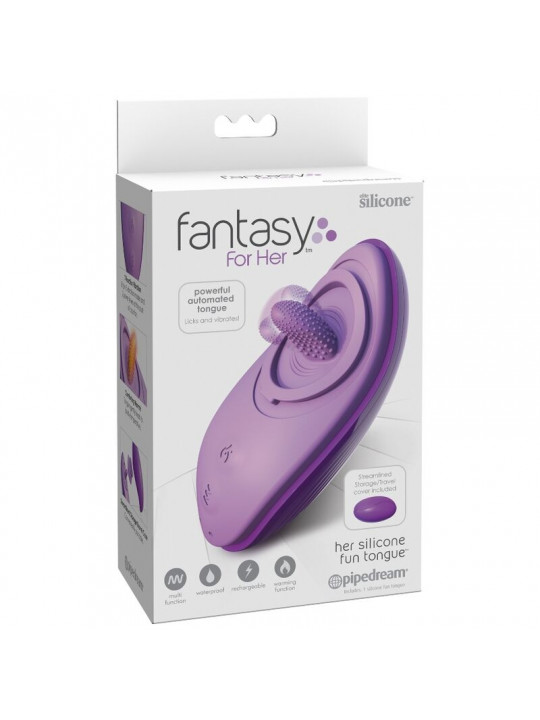 FANTASY FOR HER - LINGUA DIVERTENTE IN SILICONE VIOLA