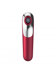 SATISFYER - VIBRATORE E VENTOSA DUAL LOVE CON ARIA PULSATA ROSSO