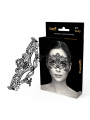 COQUETTE CHIC DESIRE - MASCHERA AMPIA IN PIZZO NERO