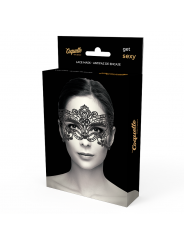 COQUETTE CHIC DESIRE - MASCHERA AMPIA IN PIZZO NERO