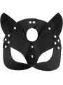 COQUETTE CHIC DESIRE - MASCHERA VEGANA IN PELLE CON ORECCHIE DI GATTO