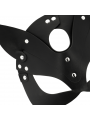 COQUETTE CHIC DESIRE - MASCHERA VEGANA IN PELLE CON ORECCHIE DI GATTO