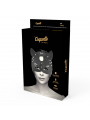 COQUETTE CHIC DESIRE - MASCHERA VEGANA IN PELLE CON ORECCHIE DI GATTO