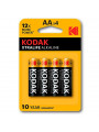 KODAK - BATTERIA ALCALINA XTRALIFE AA LR6 BLISTER * 4