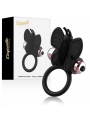 COQUETTE CHIC DESIRE - ANELLO CAZZO FARFALLA CON VIBRATORE NERO/ORO