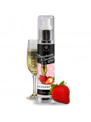 SECRETPLAY - OLIO DA MASSAGGIO ALLA FRAGOLA E VINO SPUMANTE 50 ML