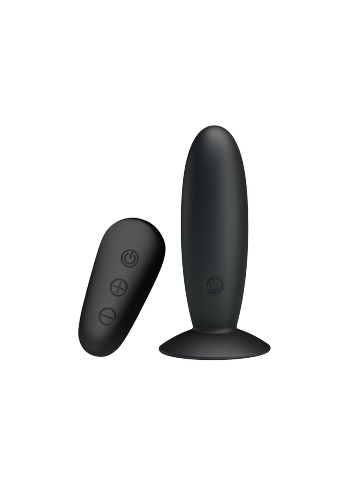 MR PLAY - PLUG ANALE CON TELECOMANDO VIBRAZIONE NERO