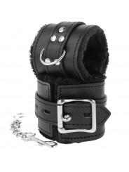 DARKNESS - MANETTE BDSM RIVESTITE NERE