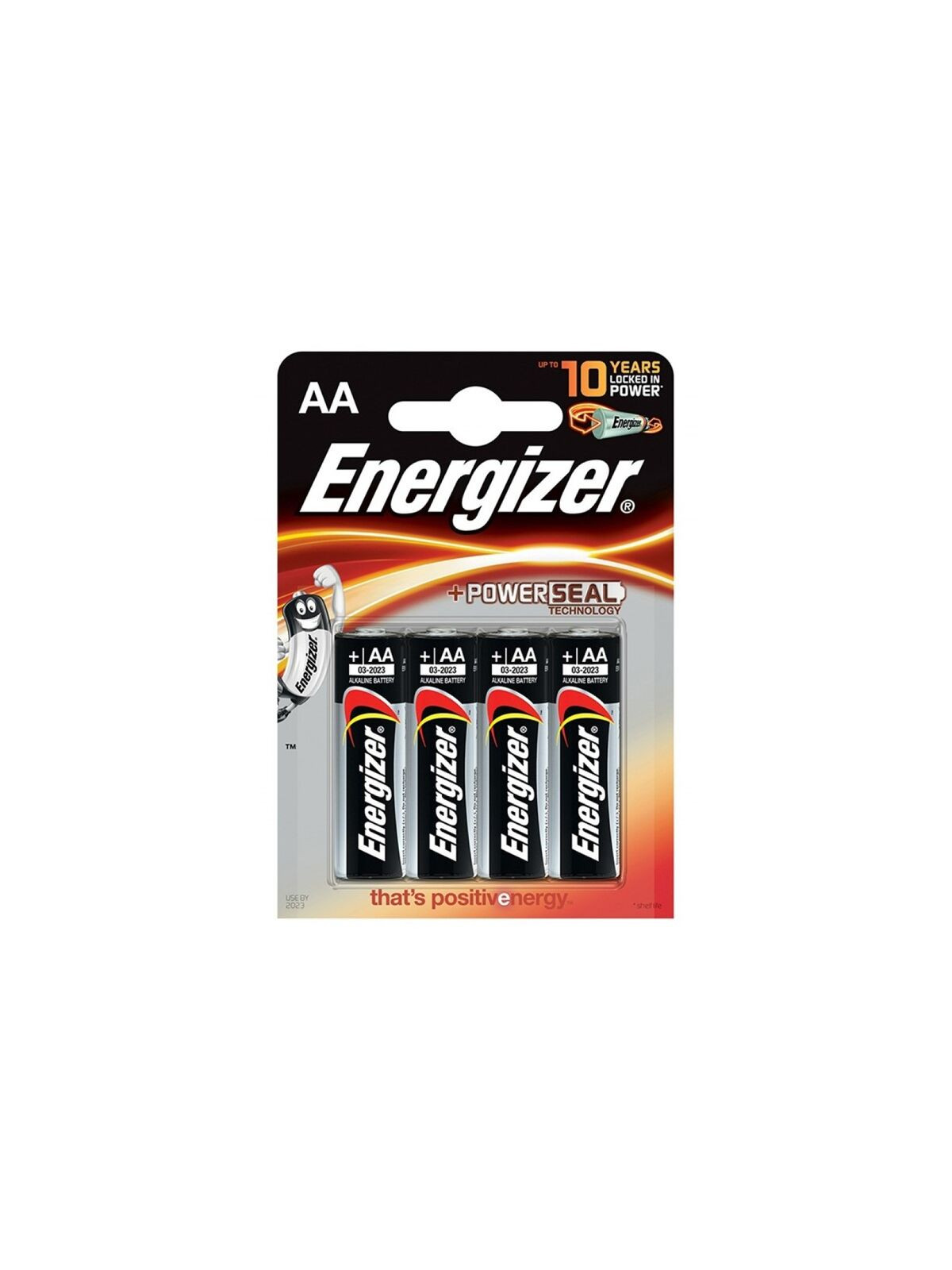 ENERGIZER - BATTERIA ALCALINA AA LR6 *4