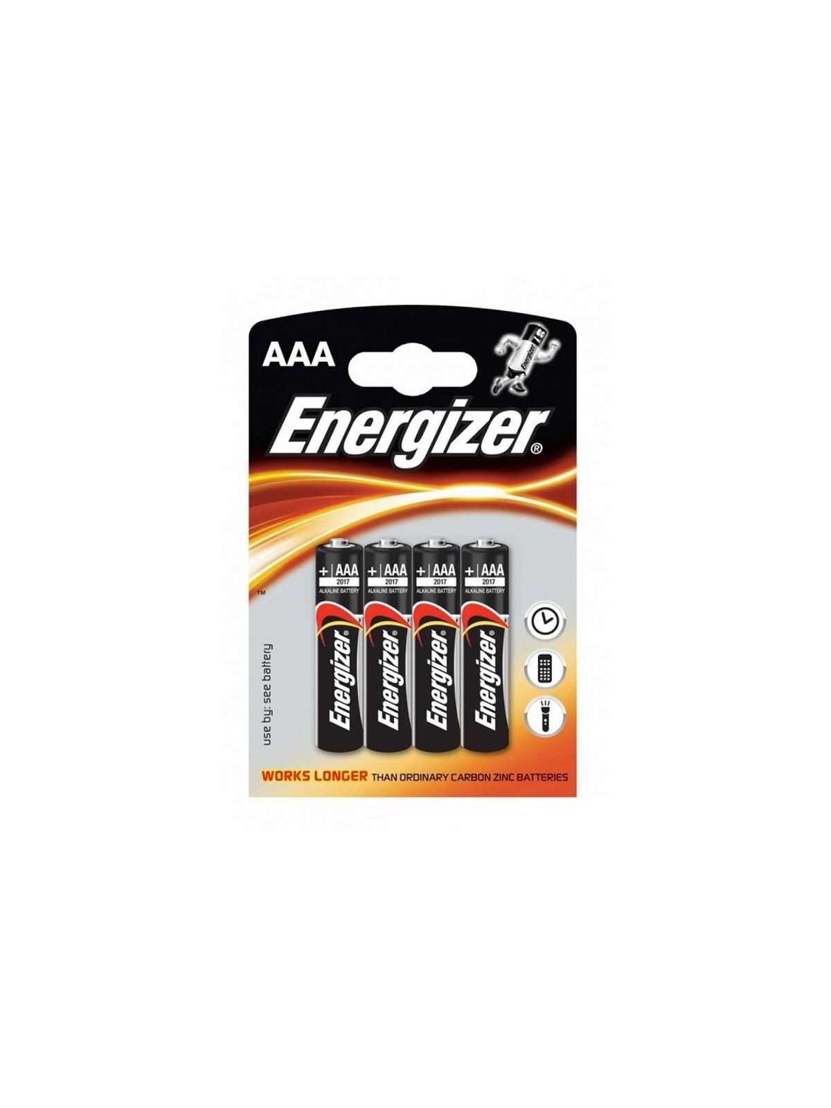 ENERGIZER - BATTERIA ALCALINA AAA LR03 *4