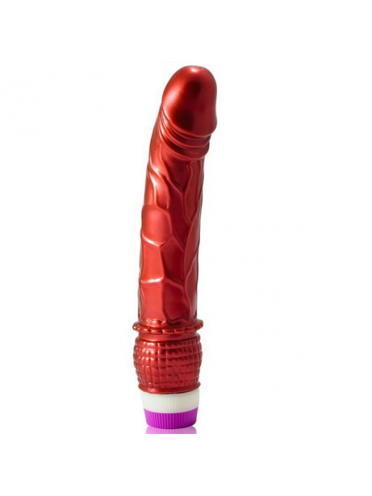 BAILE - VIBRATORE REALISTICO ROSSO 23 CM