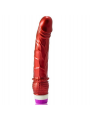 BAILE - VIBRATORE REALISTICO ROSSO 23 CM