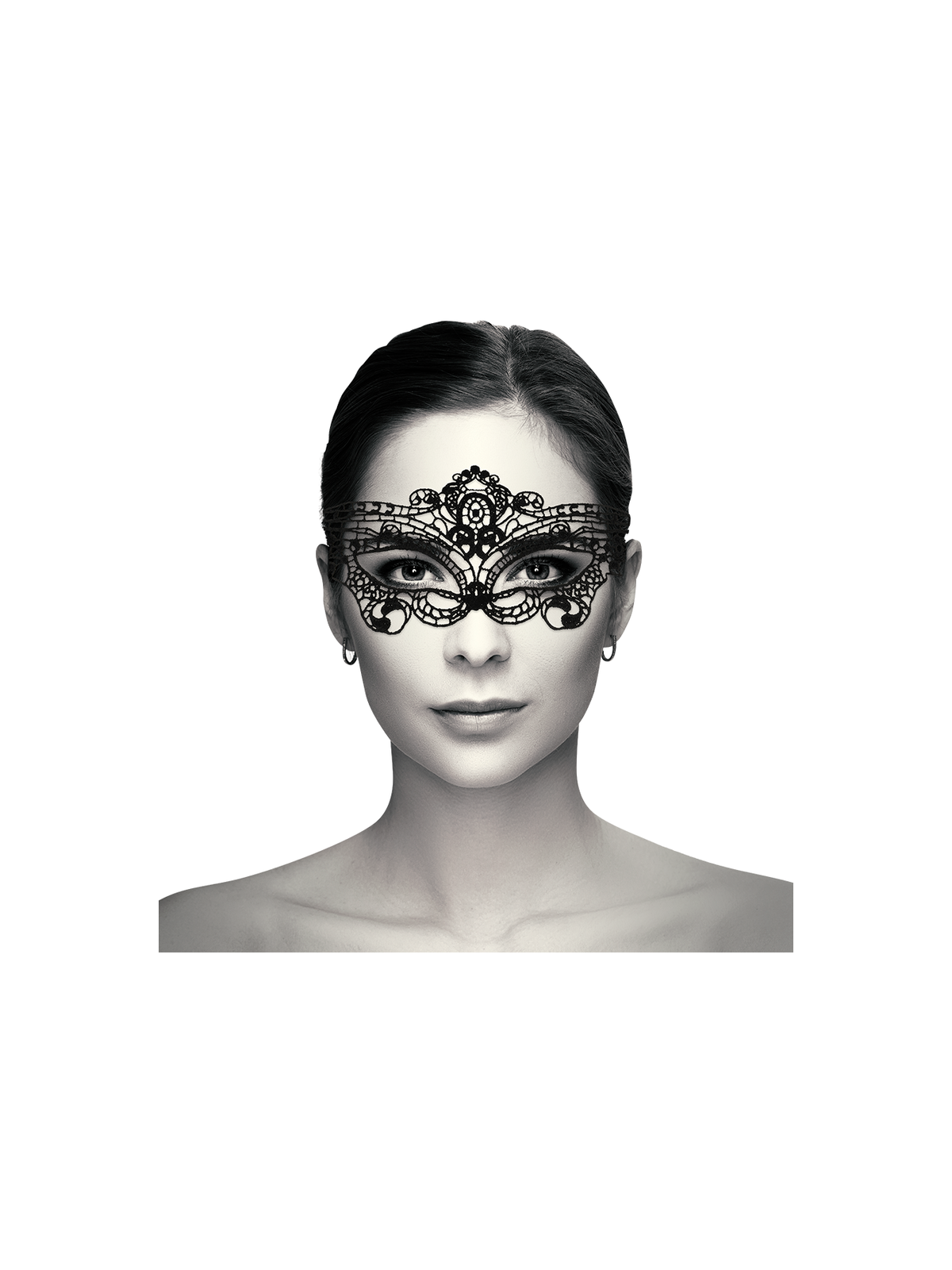 COQUETTE CHIC DESIRE - MASCHERA IN FINE PIZZO NERO