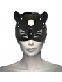 COQUETTE CHIC DESIRE - MASCHERA VEGANA IN PELLE CON ORECCHIE DI GATTO