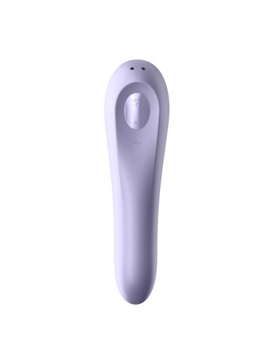 SATISFYER - VIBRATORE DUAL PLEASURE AIR PULSE MAUVE