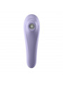 SATISFYER - VIBRATORE DUAL PLEASURE AIR PULSE MAUVE