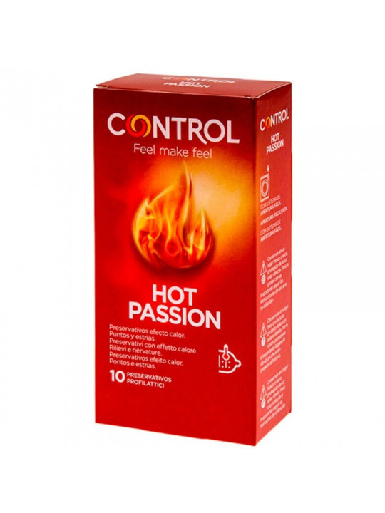 CONTROL - EFFETTO RISCALDANTE HOT PASSION 10 UNITÀ