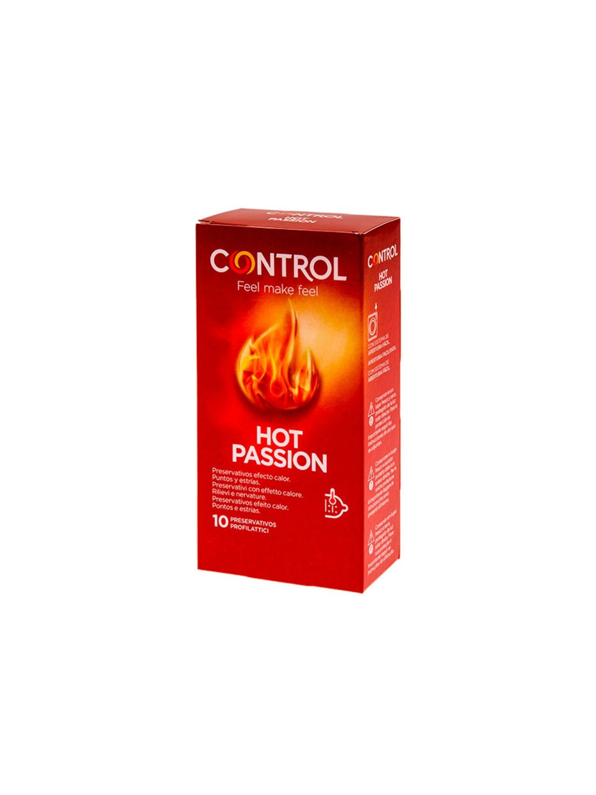 CONTROL - EFFETTO RISCALDANTE HOT PASSION 10 UNITÀ