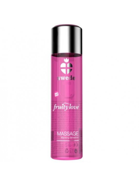 SWEDE - FRUITY LOVE OLIO DA MASSAGGIO EFFETTO RISCALDANTE POMPELMO ROSA CON MANGO 60 ML