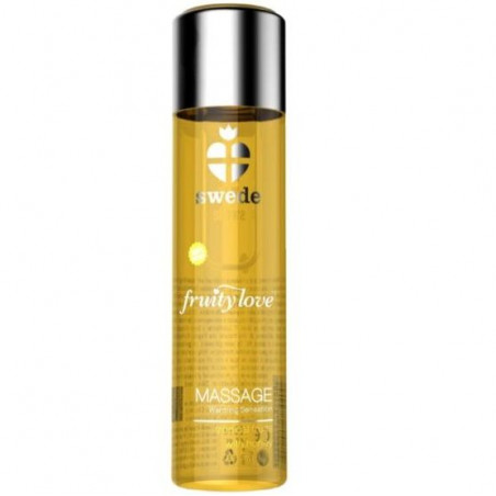 SWEDE - FRUITY LOVE OLIO DA MASSAGGIO EFFETTO RISCALDANTE FRUTTATO TROPICALE AL MIELE 60 ML