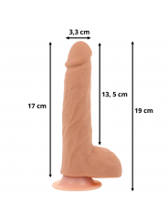 OHMAMA - DILDO SU E GIÙ CON FUNZIONE CALORE E TELECOMANDO