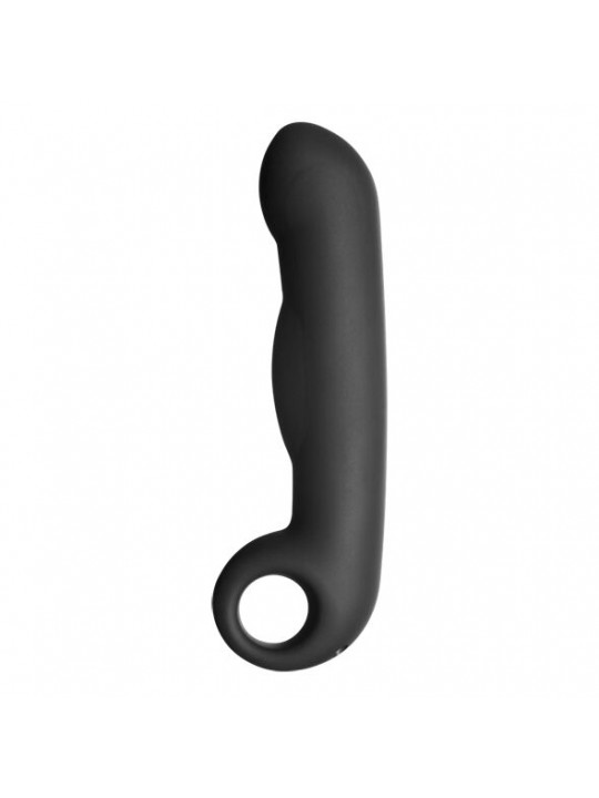 ELECTRASTIM - DILDO IN SILICONE NERO OVID