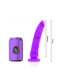 DELTA CLUB - TOYS DILDO MEDICO LILLA IN SILICONE 17 CM -O- 3 CM