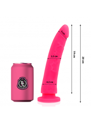 DELTA CLUB - TOYS DILDO MEDICO ROSA IN SILICONE 20 CM -O- 4 CM