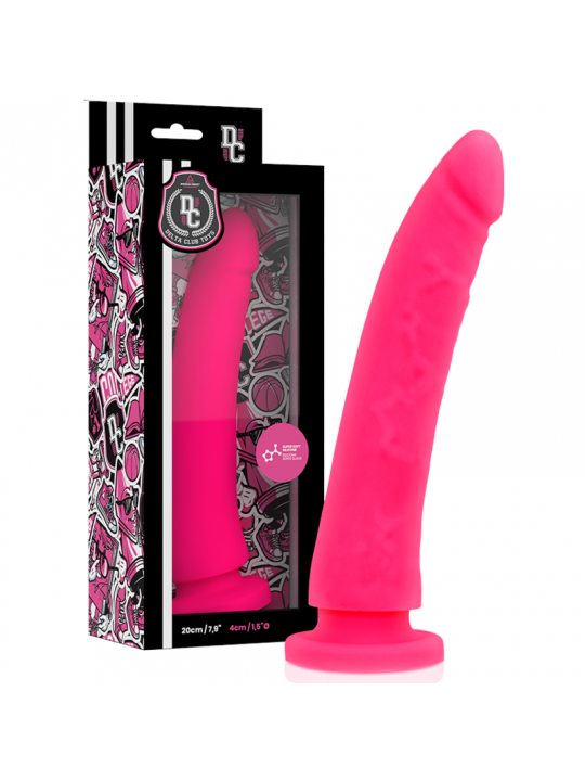 DELTA CLUB - TOYS DILDO MEDICO ROSA IN SILICONE 20 CM -O- 4 CM