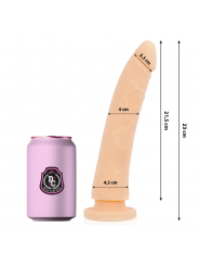 DELTA CLUB - TOYS DILDO NATURALE IN SILICONE MEDICO 23 CM -O- 4.5 CM