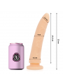 DELTA CLUB - TOYS DILDO NATURALE IN SILICONE MEDICO 23 CM -O- 4.5 CM