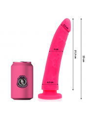 DELTA CLUB - TOYS DILDO MEDICO ROSA IN SILICONE 23 CM -O- 4.5 CM