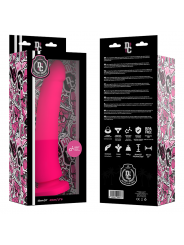 DELTA CLUB - TOYS DILDO MEDICO ROSA IN SILICONE 23 CM -O- 4.5 CM