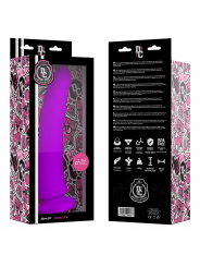 DELTA CLUB - TOYS DILDO MEDICO LILLA IN SILICONE 23 CM -O- 4.5 CM