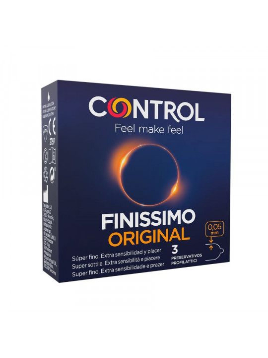 CONTROL - PRESERVATIVI FINISSIMO 3 UNITÀ