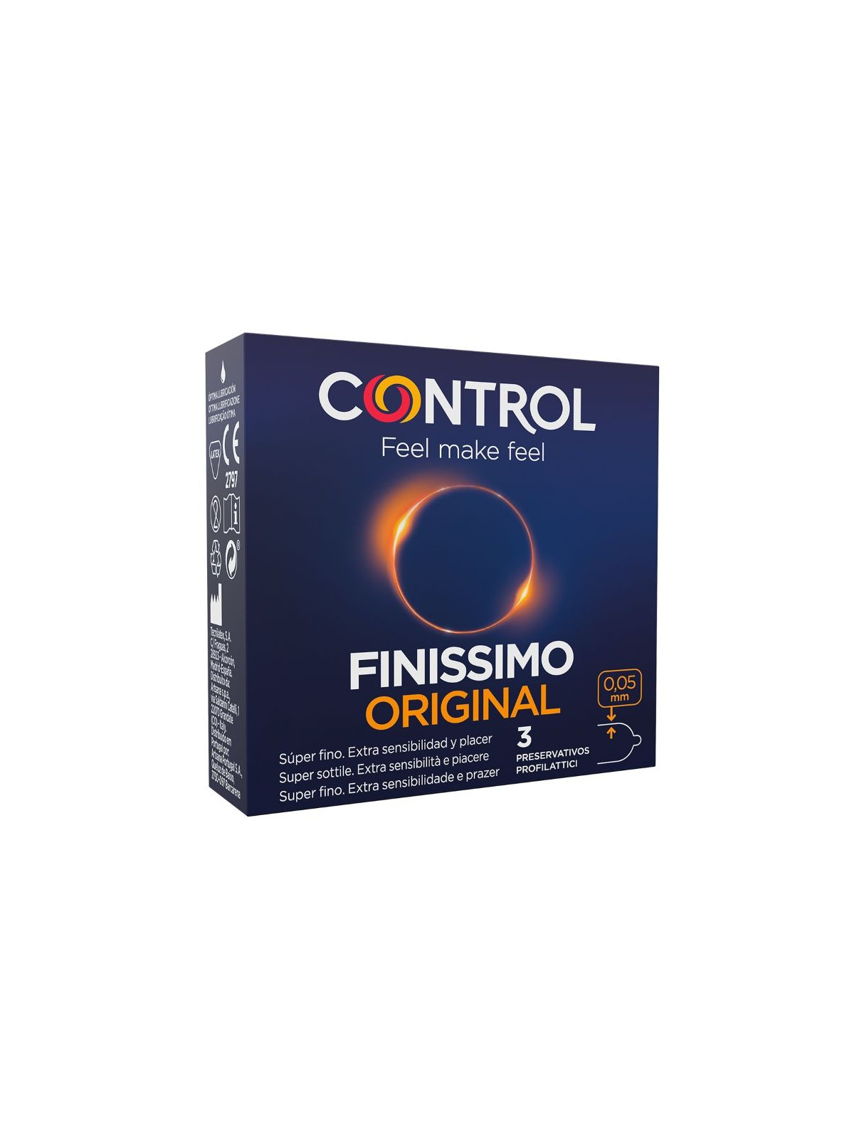 CONTROL - PRESERVATIVI FINISSIMO 3 UNITÀ