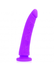 DELTA CLUB - TOYS IMBRACATURA + DONG SILICONE VIOLA 23 CM -O- 4.5 CM