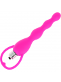 OHMAMA - STIMOLATORE ANALE CON VIBRAZIONE FUCSIA