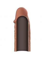 VIRILXL - ESTENSIONE DEL PENE IN SILICONE LIQUIDO V3 MARRONE