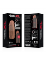 VIRILXL - ESTENSIONE DEL PENE IN SILICONE LIQUIDO V3 MARRONE