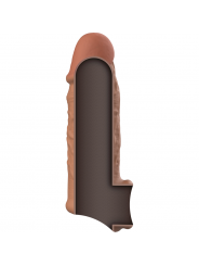 VIRILXL - ESTENSIONE DEL PENE IN SILICONE LIQUIDO V7 MARRONE