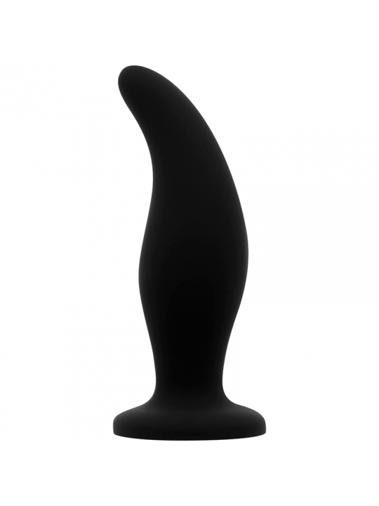 OHMAMA - PLUG ANALE CURVO IN SILICONE P-POINT 12 CM