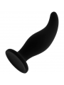 OHMAMA - PLUG ANALE CURVO IN SILICONE P-POINT 12 CM