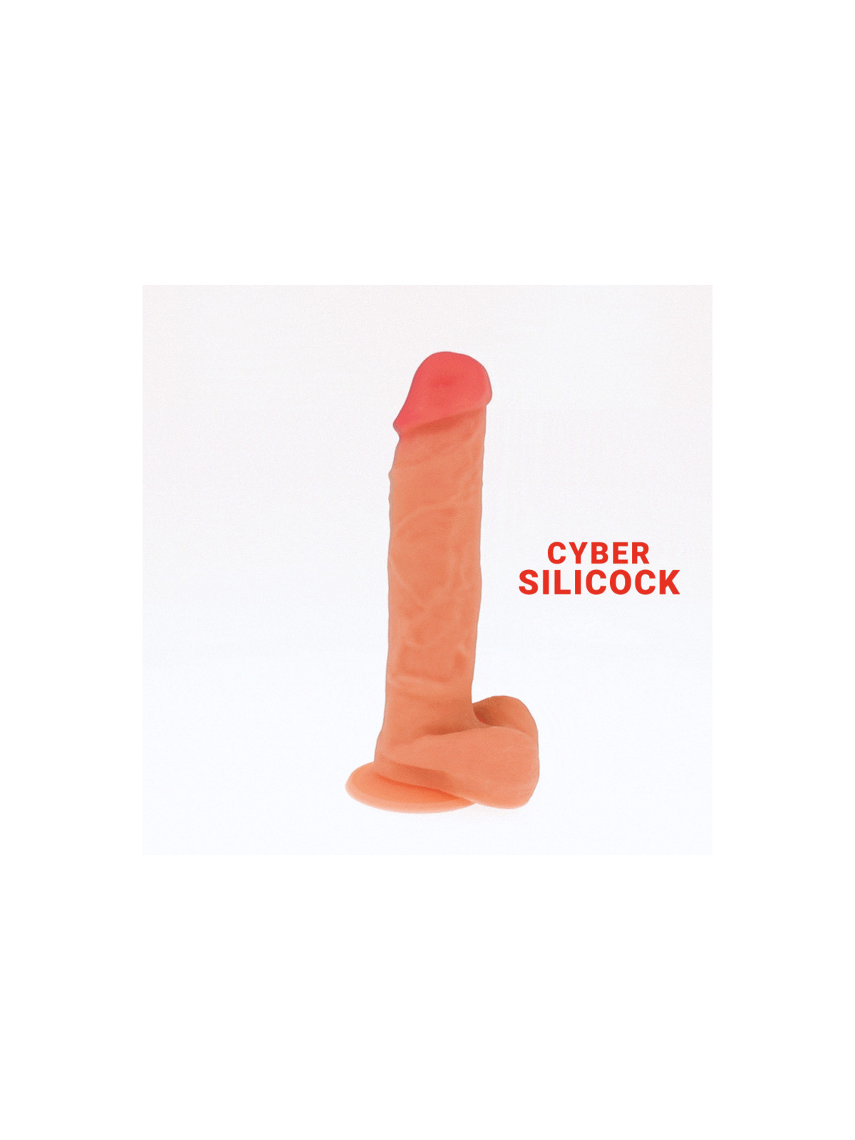 CYBER SILICOCK - DONG IN SILICONE LIQUIDO MORBIDO ULTRA REALISTICO 20.5 CM -O- 4.1 CM