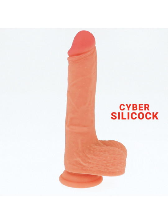 CYBER SILICOCK - CONNOR SILICONE LIQUIDO MORBIDO ULTRA REALISTICO 20.5 CM -O- 3.7 CM