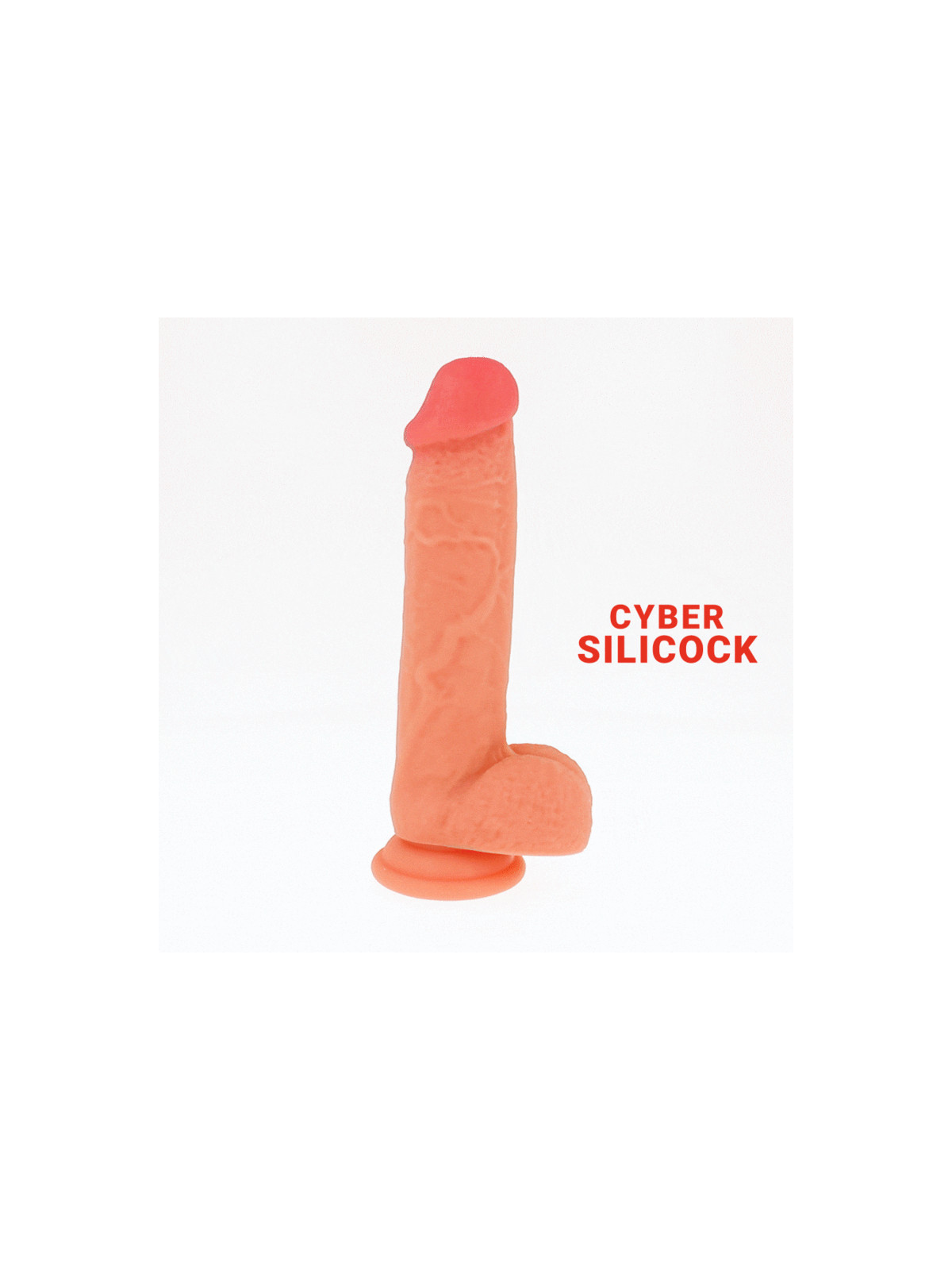 CYBER SILICOCK - SAUL SILICONE LIQUIDO MORBIDO ULTRA REALISTICO 21 CM -O- 4.2 CM