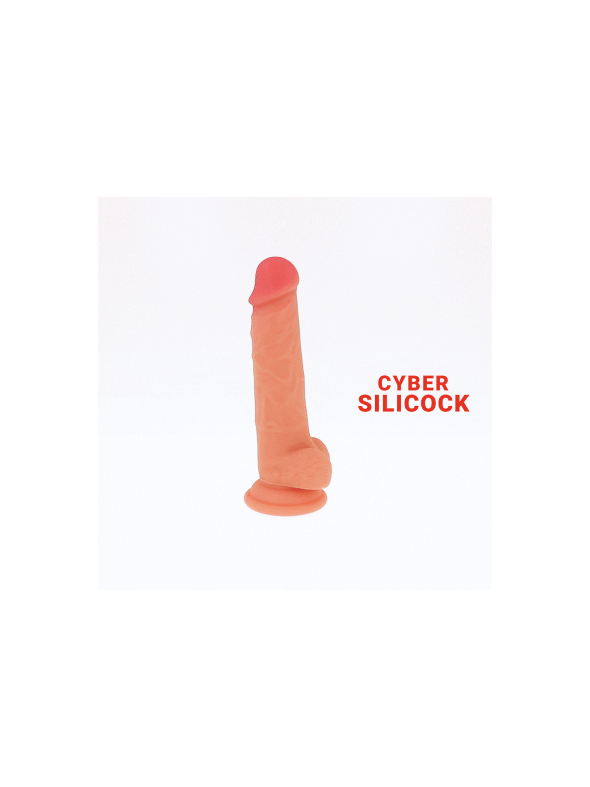 CYBER SILICOCK - JUDE SILICONE LIQUIDO MORBIDO ULTRA REALISTICO 18 CM -O- 3.2 CM