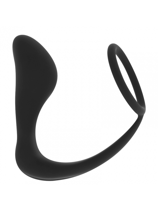 OHMAMA - PLUG ANALE IN SILICONE CON ANELLO 10,5 CM