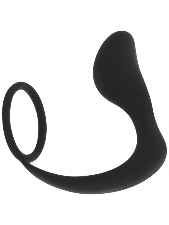 OHMAMA - PLUG ANALE IN SILICONE CON ANELLO 10,5 CM